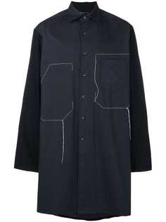 Y-3 длинная рубашка-туника Y3 ADIDAS X YOHJI YAMAMOTO