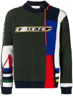 Iceberg джемпер с контрастными панелями