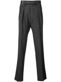 Lardini прямые брюки со складками