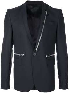 Les Hommes блейзер с молниями