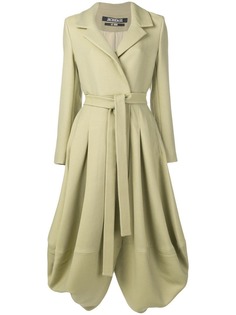 Jacquemus пальто с поясом и закругленным подолом