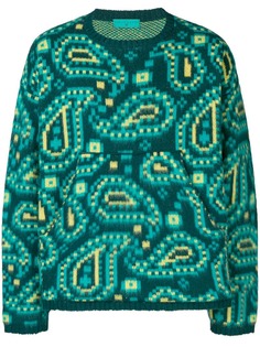 Paura джемпер с узором пейсли