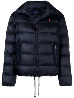 Polo Ralph Lauren куртка-пуховик с вышивкой