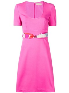 Emilio Pucci платье-футболка с поясом