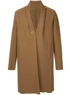 Kazuyuki Kumagai классическое пальто без пуговиц