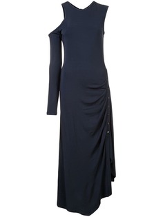 Yigal Azrouel длинное асимметричное платье