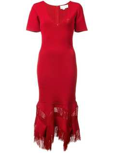 Sachin & Babi платье с бахромой Tanah
