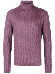 Paura приталенный свитер с высоким воротом