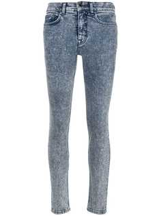 Victoria Beckham выбеленные джинсы кроя слим