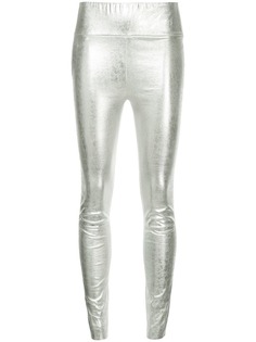 Sprwmn леггинсы с эффектом металлик