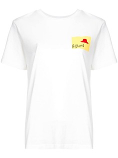 Alexa Chung футболка с логотипом