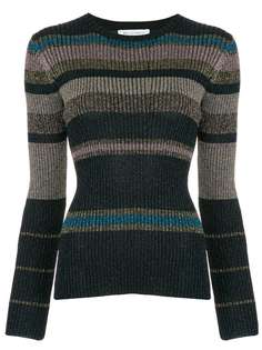 Bella Freud вязаный свитер в полоску Joan Didion
