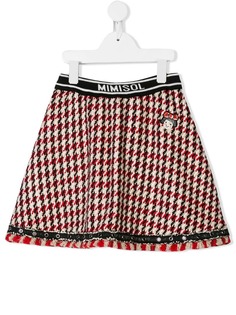 Mi Mi Sol трикотажная юбка А-образного силуэта