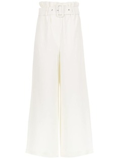 Nk Collection belted cropped pants