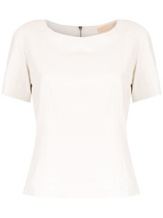 Clé leather Eliot blouse