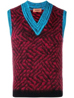 Missoni вязаная жилетка