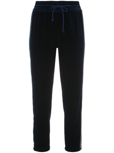 Mother lounger ankle track pants
