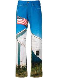 Calvin Klein Jeans Est. 1978 джинсы с принтом