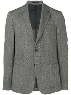 Z Zegna блейзер с накладными карманами