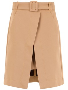 Framed high waisted skirt
