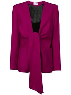 Osman пиджак Spencer с завязкой спереди