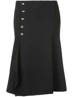 Narciso Rodriguez юбка с пуговицами сбоку