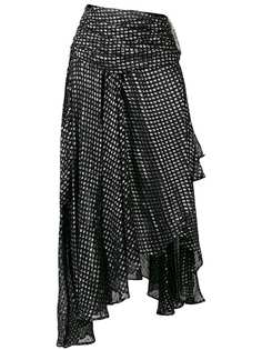 Dodo Bar Or асимметричная юбка с отделкой кристаллами
