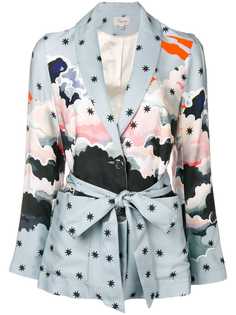 Temperley London блейзер с принтом