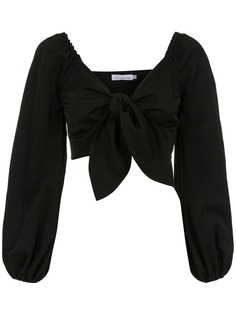 Nk Collection knot cropped blouse