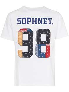 Sophnet. футболка с принтом
