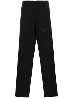 Yohji Yamamoto брюки с принтом паутины