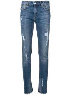 Zadig&Voltaire джинсы скинни с эффектом потертости