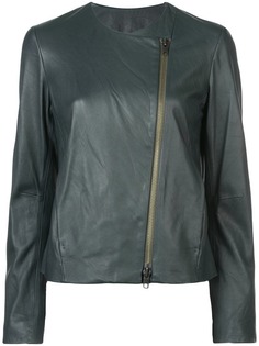 Vince куртка со смещенной молнией