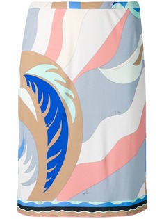 Emilio Pucci юбка с графическим принтом