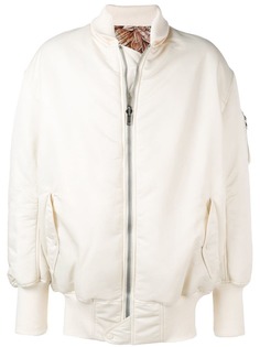 Y-3 двусторонняя удлиненная куртка-бомбер