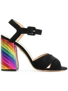 Charlotte Olympia туфли-лодочки на радужном каблуке