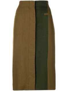 Haider Ackermann панельная юбка-карандаш