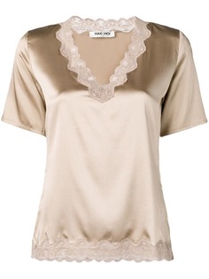 Max & Moi блузка с кружевной отделкой