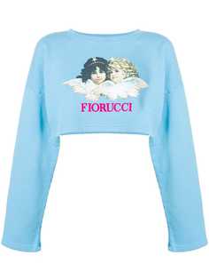 Fiorucci укороченный джемпер с логотипом