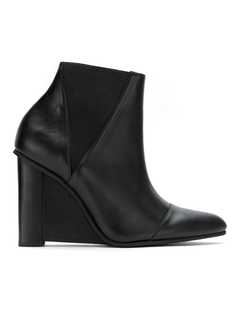 Studio Chofakian leather wedge boots