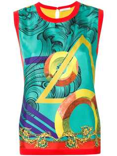 Versace Collection майка с принтом