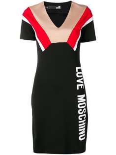 Love Moschino платье с логотипом