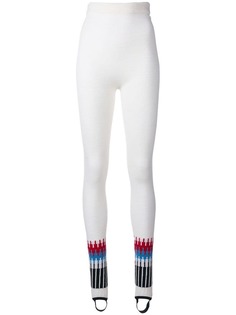 Sonia Rykiel contrast cuff trousers