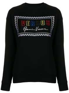 Versus джемпер с вышитым логотипом