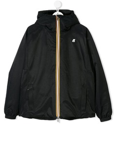 K Way Kids куртка на молнии с логотипом