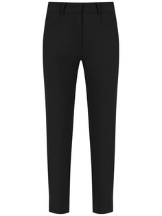 Egrey cropped skinny trousers
