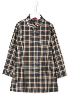 #Mumofsix платье-рубашка в клетку