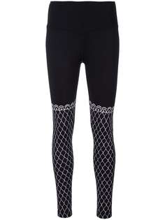 Haculla fishnet print leggings