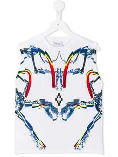 Marcelo Burlon County Of Milan Kids топ с абстрактным принтом