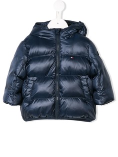 Tommy Hilfiger Junior пуховик с капюшоном